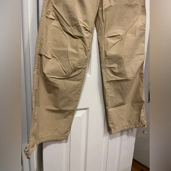 Ganni Beige Cargo Pants - Picture 2 of 6
